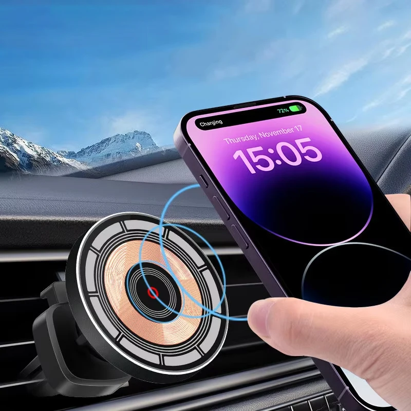Car Magnetic Wireless Charger  - Wireless Car Charger Mount Fast Charging recension och pris