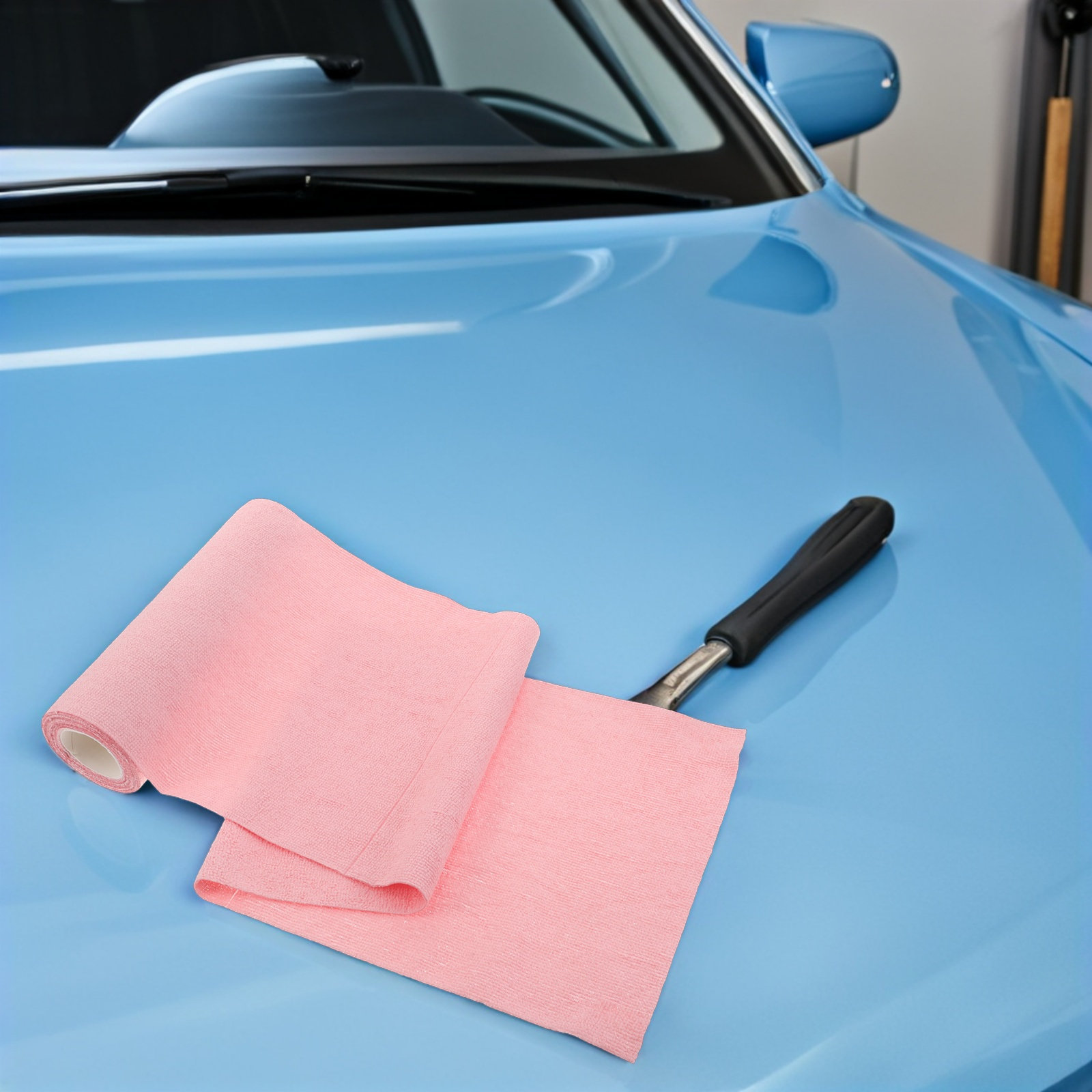 1 Roll Car Microfiber Cleaning - Microfiber Car Drying Towel Super Absorbent recension och pris