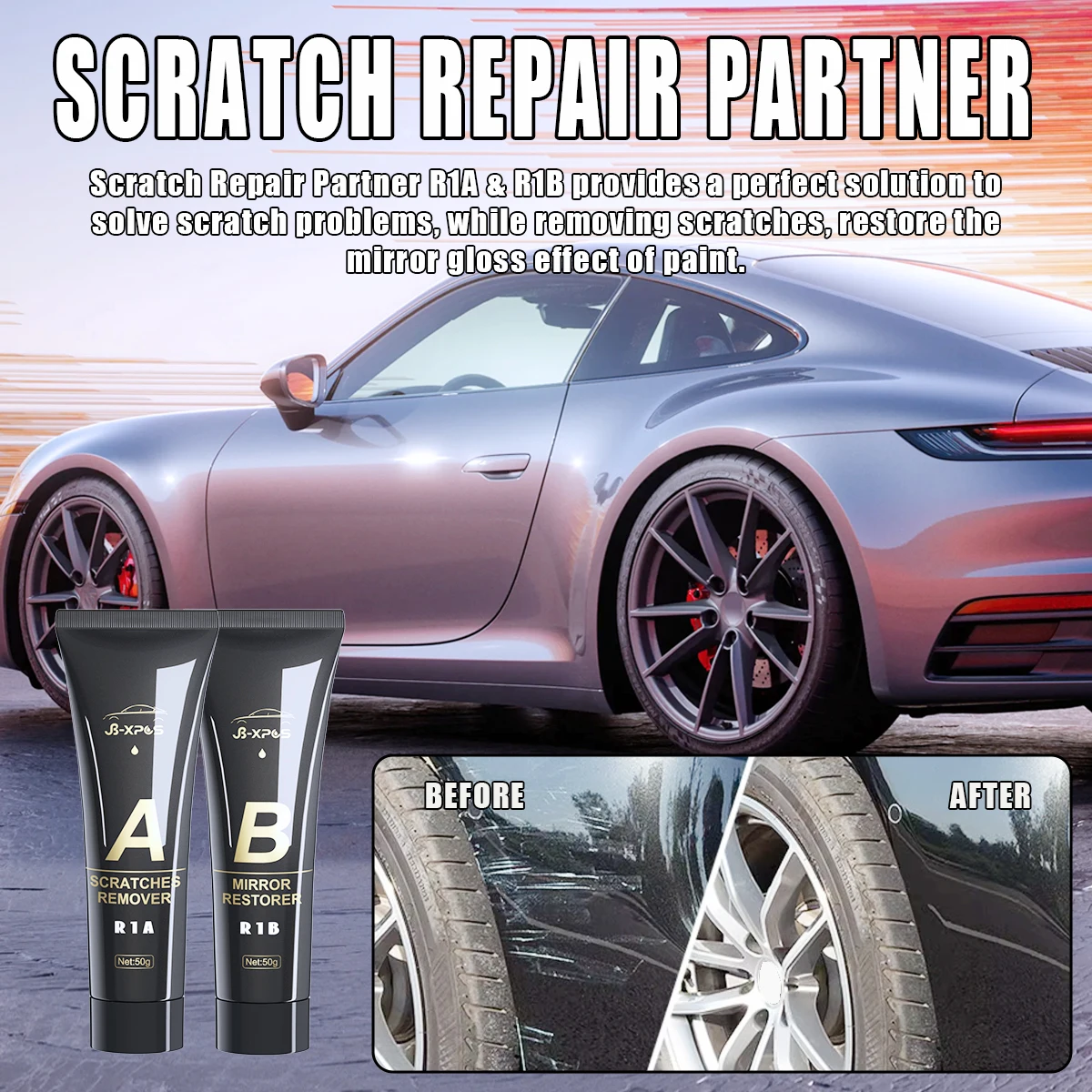 Car Scratch Remover Paste Pain - Car Scratch Repair Polishing Wax Paste recension och pris