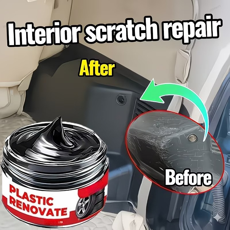 Car Dashboard Seat Maintenance - Car Scratch Repair Polishing Wax Paste recension och pris