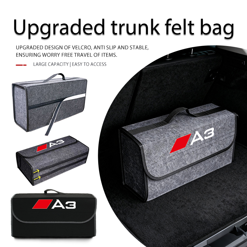 Car Trunk Storage Box Portable - Car Trunk Organizer Foldable Storage Box recension och pris