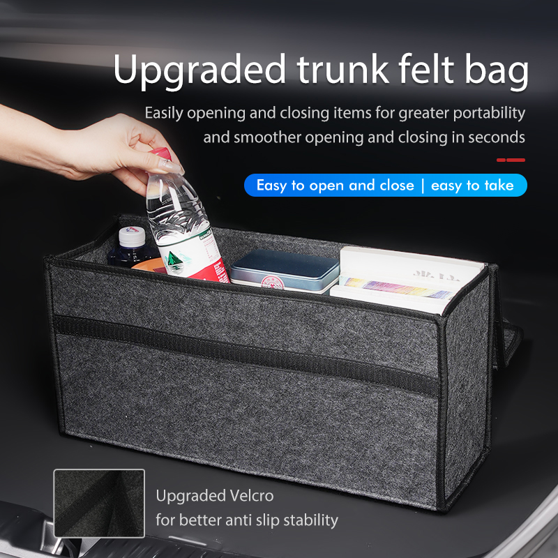 Car Trunk Storage Box Portable - Car Trunk Organizer Foldable Storage Box recension och pris